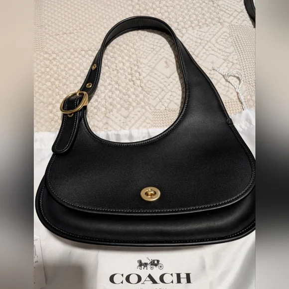 Coach Cashin Crescent Shoulder Bag - Picture 8 of 9